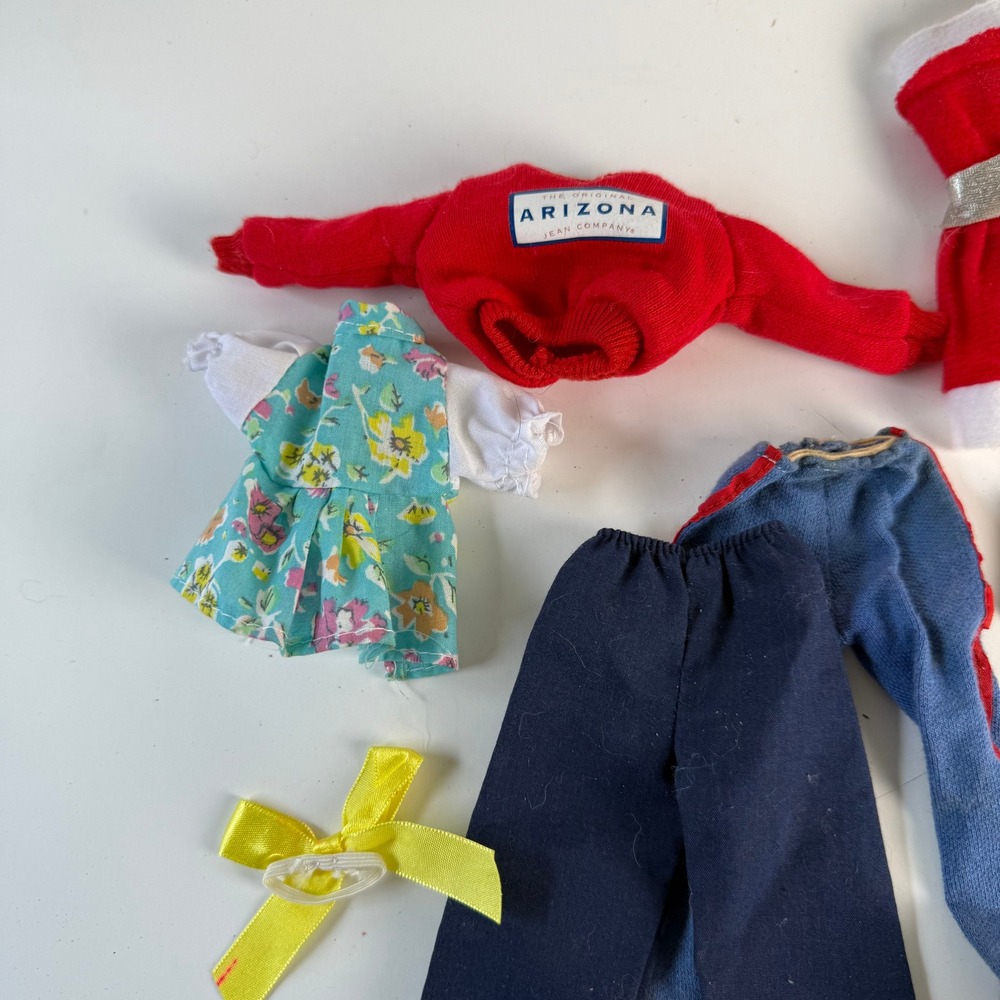 Vintage Barbie Doll Clothes & Accessories Lot 13 PC Arizona Jean Co Holiday Set - Picture 13 of 16